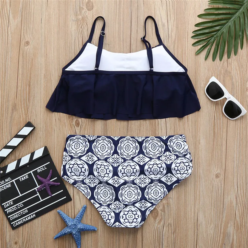 Женский купальник с принтом комплект бикини женский купальный костюм из двух