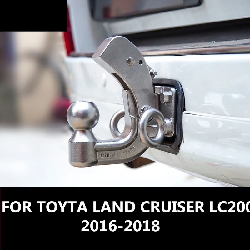 Для TOYTA LAND CRUISER LC200 2016 2018 Передняя и задняя планка автомобиля Стайлинг