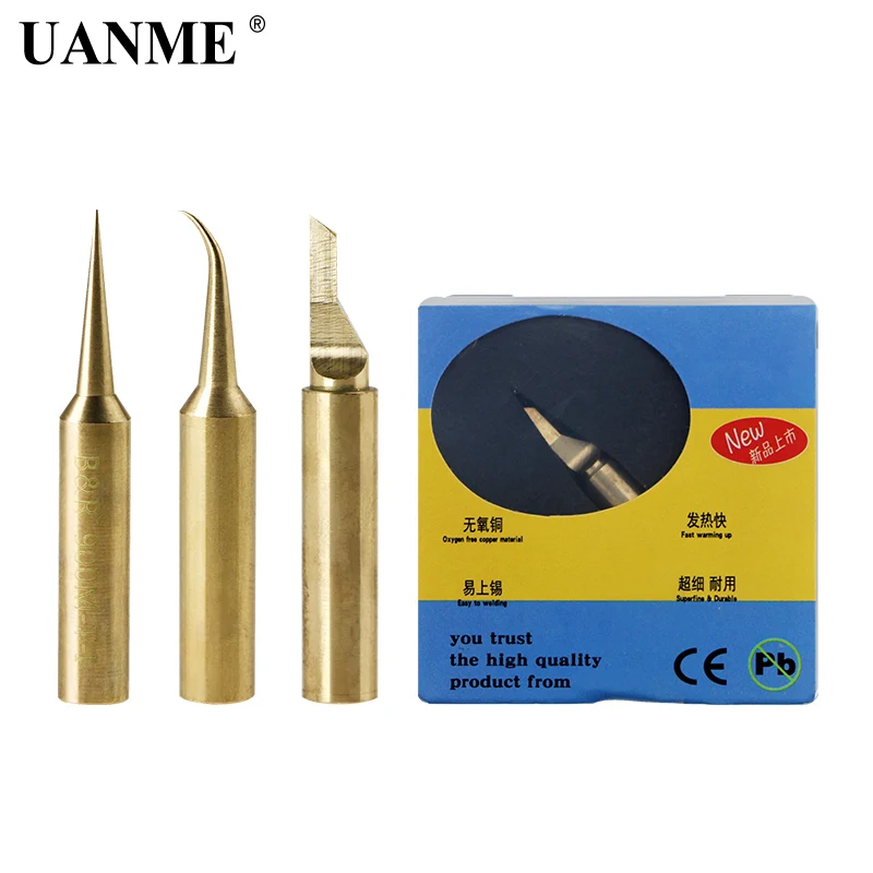 Паяльная головка UANME 900 м 900M-T-I 900M-T-S 900M-T-K бескислородная медная серия плоский