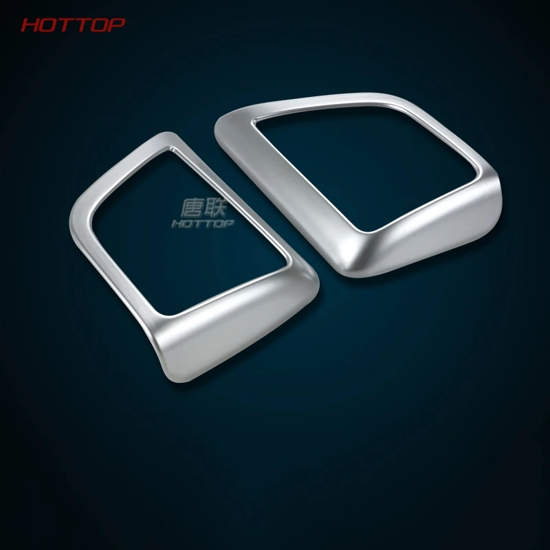ABS chrome Car frame inner rear Audio Speak Sound Cover Ring circle lamp trim for Toyota Alhpard Vellfire 30 2015-2020 2pcs | Автомобили и