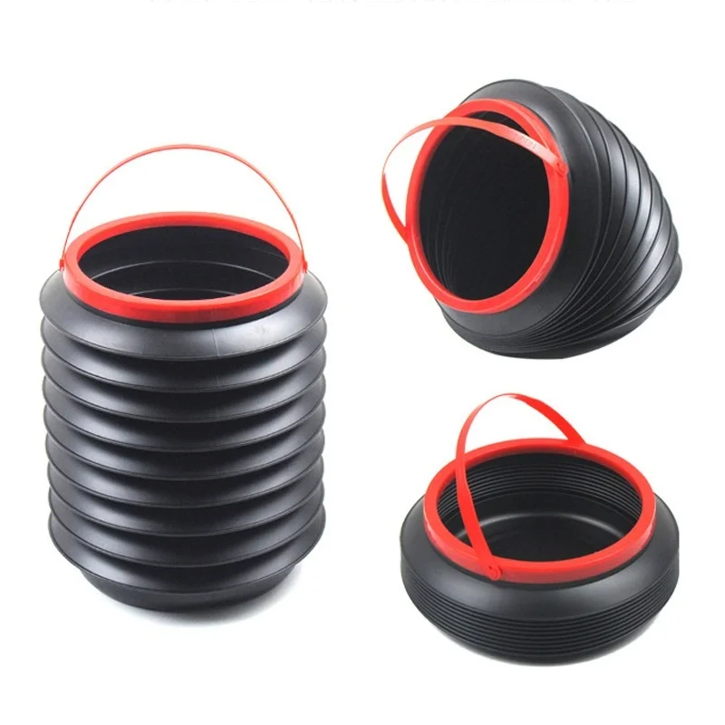 Складное ведро 4 л для отдыха на природе походов мытья автомобиля рыбалки