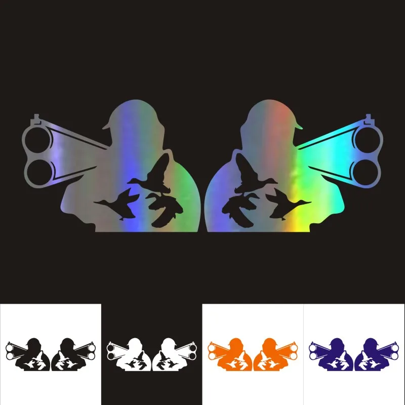 Автомобильные наклейки 15 5*11 5 см охотничья дикая утка Охота автомобильные