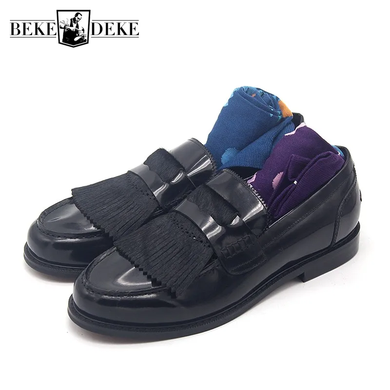 2021 английский джентльмен с кисточками Повседневная обувь без застежки женская