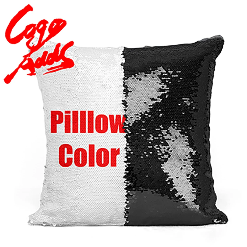 &quotСделай сам&quot Русалка подушка со стразами чехол Магическая Подушка Чехол 40X40cm