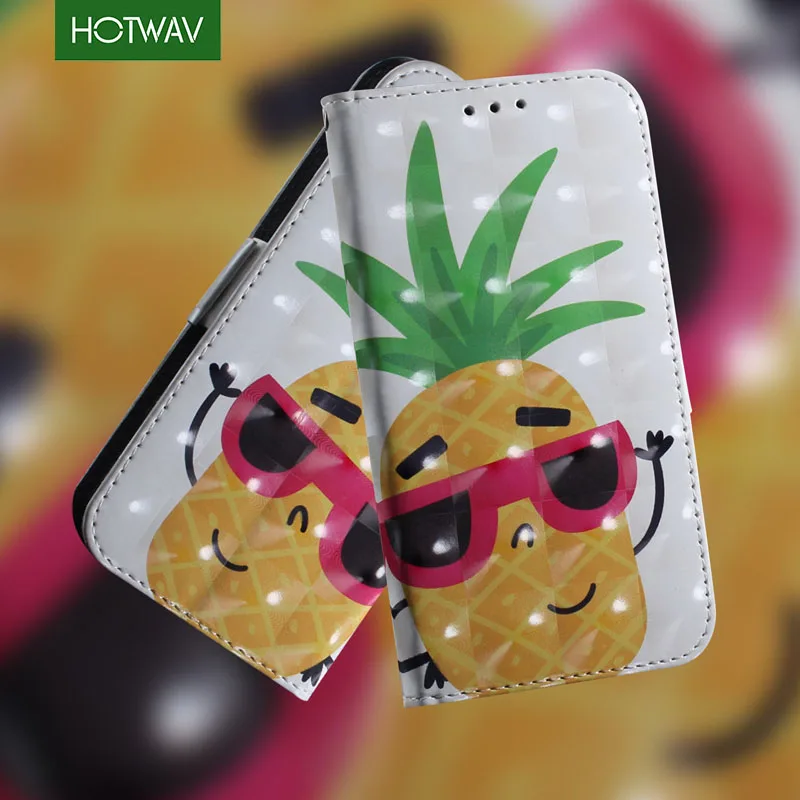 HOTWAV 3D Флип кожаный чехол для Samsung A6 2018 5 6 дюймов с подставкой держатель карты