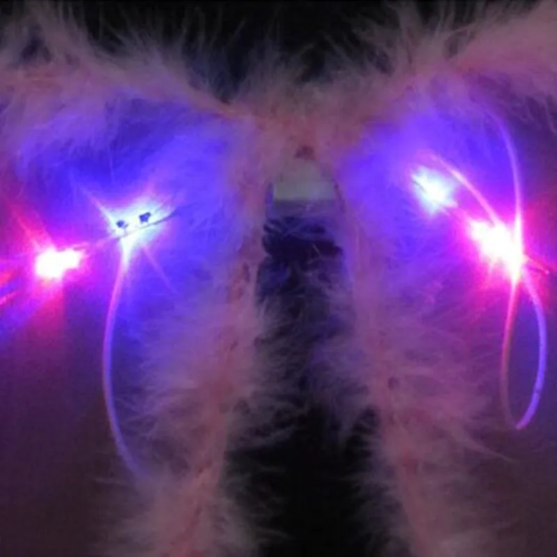 LED Light Angel Wings Headband Fairy Wand Sticks Kids Girls Princess Cosplay Costume Accessries Fancy Dress Halloween | Тематическая