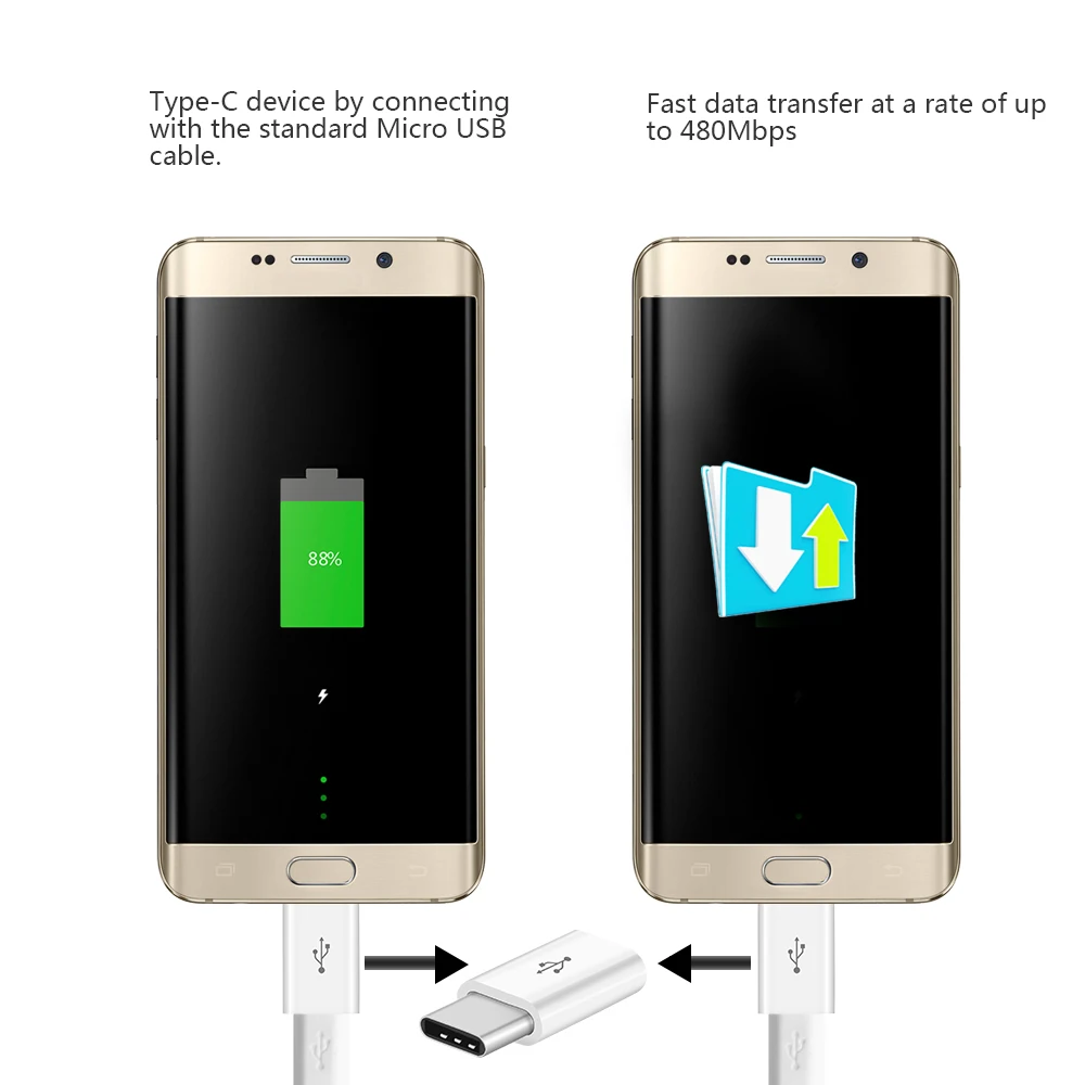 USB-адаптер FORNORM с USB C на Micro конвертер кабель Type адаптер 3 1 для Macbook Samsung s8 Huawei p10 p9