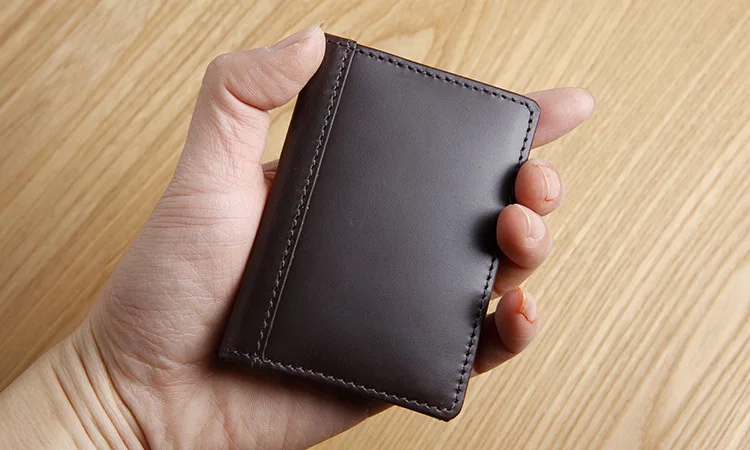 LAN мужской кожаный чехол для кредитных карт с несколькими отделениями samll bank