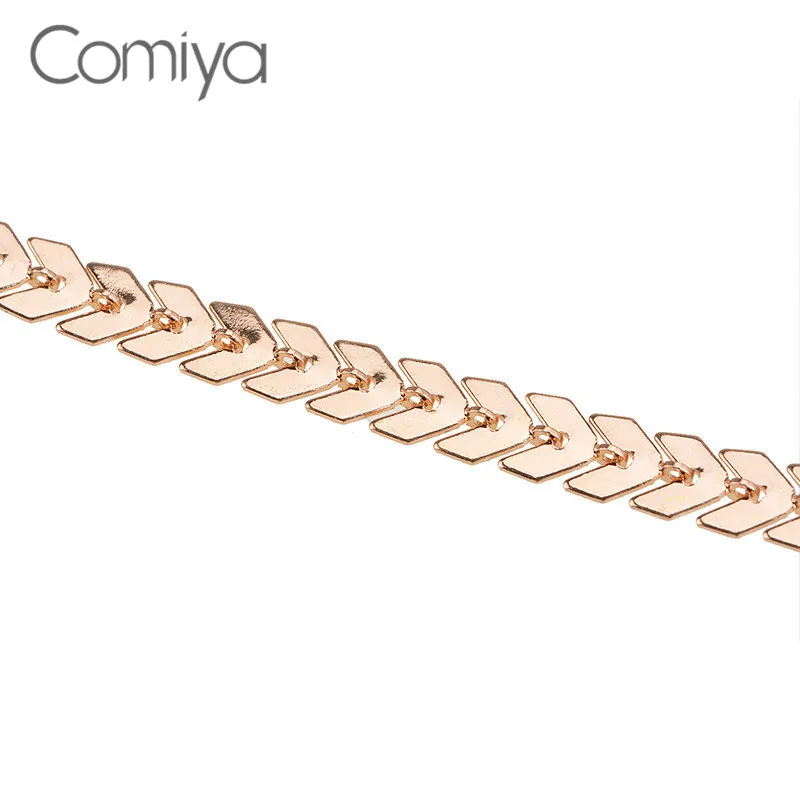 Comiya модные золотые серебряные звенья цепи Чокеры ожерелье для женщин Collare Feminino