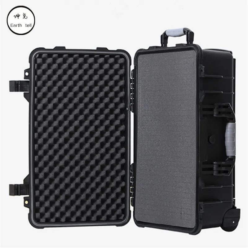 20/24/30 Inch Trolley Case Bag Safety Instrument Tool Box Storage Tools Water-proof IP67 Equip Travel Draw-Bar Shockproof Sponge