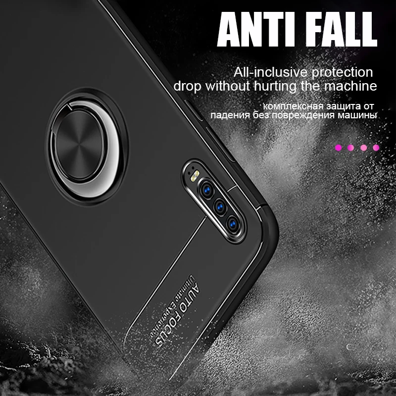 Luxury Car Magnetic Ring Soft Case On The For Huawei P30 Pro P20 Lite Full Cover soft Shockproof Bumper |