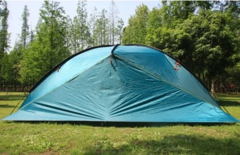 3 Wall Dark Green Открытый большой космос треугольная беседка палатка семейный пляж Зонт вечерние тент 1 стена/2 стены/3 стены Палатка УФ навес - Цвет: 3 Wall Dark Green