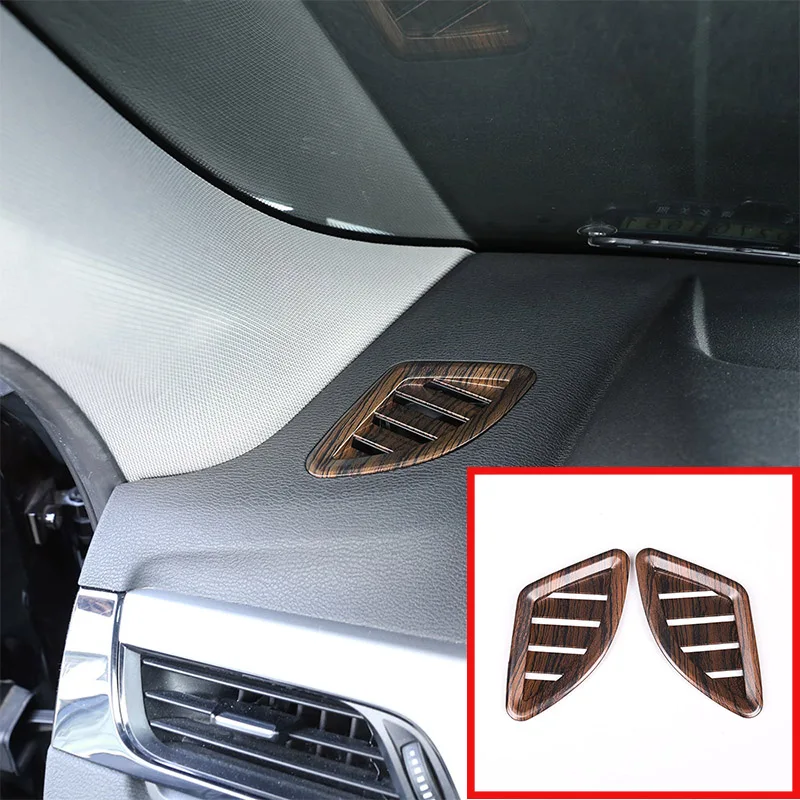2 шт. для BMW X1 F48 2016 2019 X2 F47 2018 приборная панель из соснового дерева ABS с