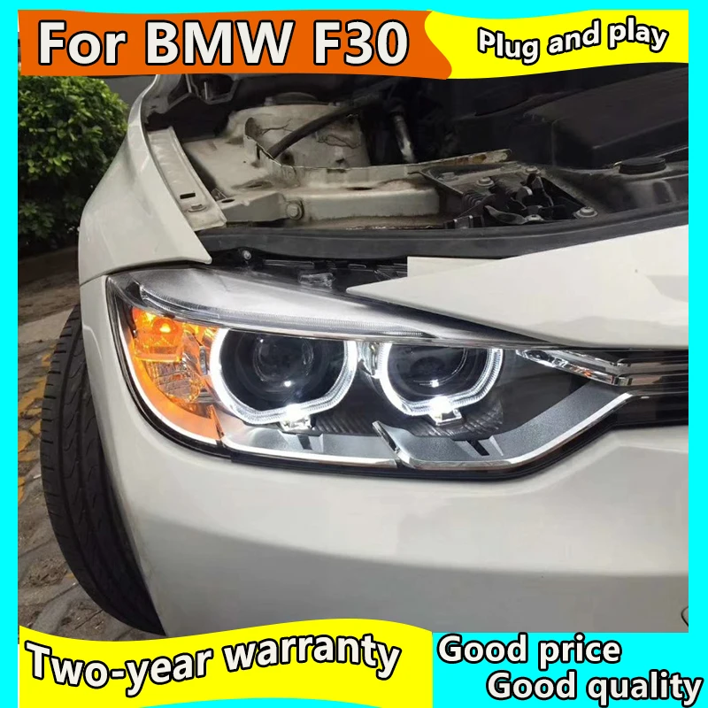 Автомобильный Стайлинг H7 чехол для передней фары BMW F35 F30 318i 318Li 320i 2013 2015