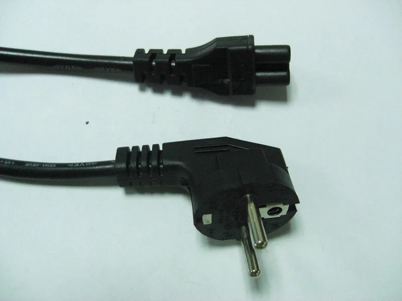 ЕС Европейский 3 зубец 2 Pin AC Шнур питания для ноутбука Asus HP Sony Dell Lenovo Acer Sumsung Toshiba