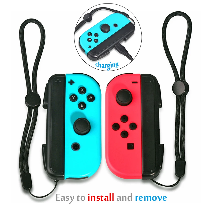 Мини ручка Nintendo Switch с зарядным устройством N Joy Con контроллер USB зарядное