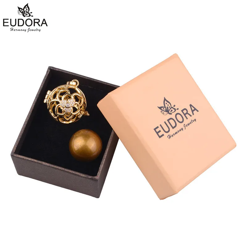 Подвеска в виде шара гармония Eudora 20 мм подвеска розового медальона музыкальное