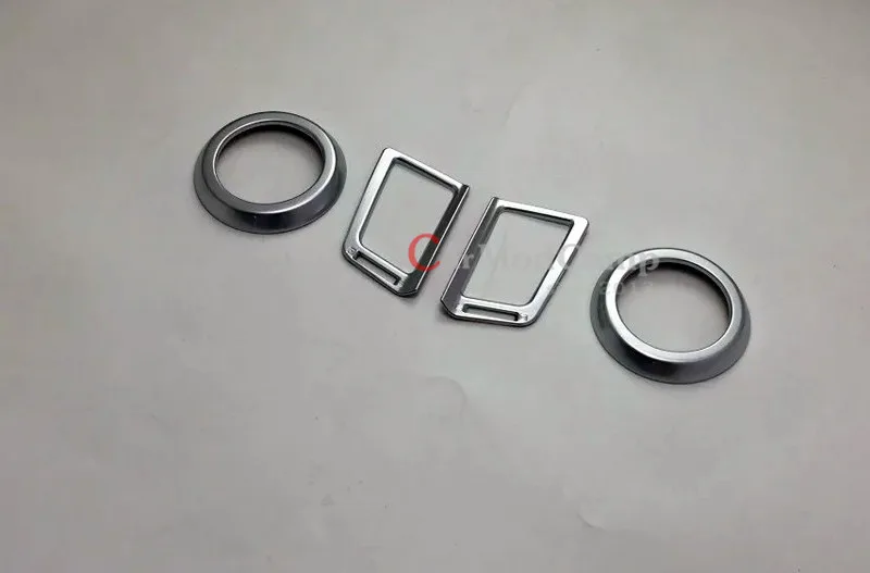 

ABS Matte Interior Dashboard Air AC Vent Outlet Cover Trim 4pcs For Toyota RAV4 RAV 4 XA40 2016 Car Accessories Styling!