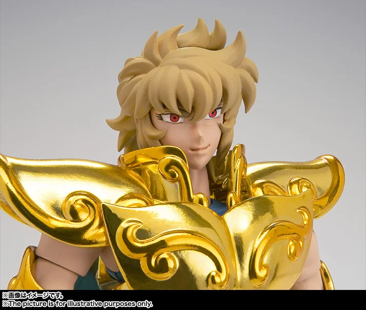CMT Наличие в исходном Bandai Saint Seiya EX Лев Aiolia фигурку миф металлическая Броня игрушки Фигурки
