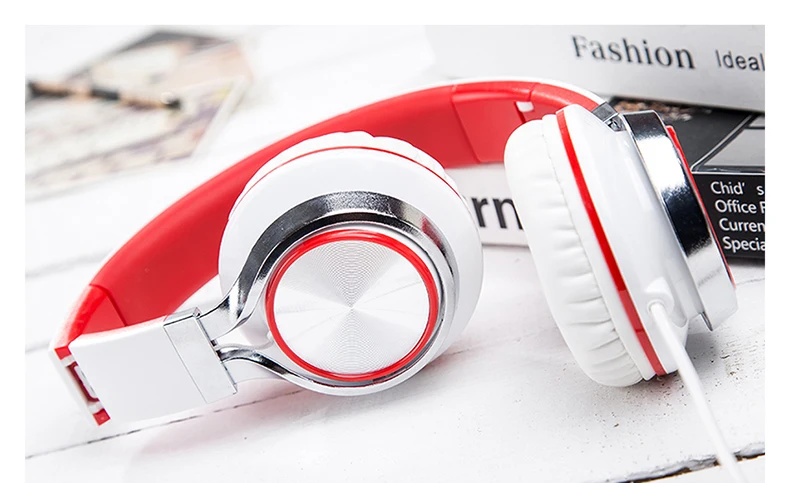 Kanen ip2050 Pattern CD Стерео Регулируемые Складные Наушники с Микрофоном для Mp3 Xiaomi IOS Android