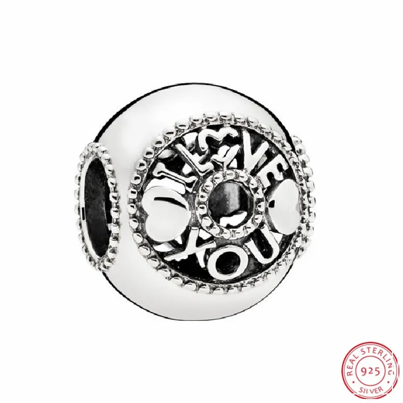 Подарок на день Святого Валентина отличное качество 925 пробы серебро о любви