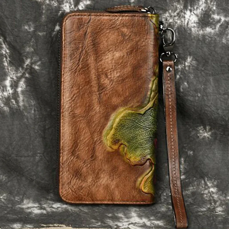 Женский кошелек Женская сумочка кошельки для монет держатель из натуральной