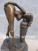 Старая эротическая Скульптура NuWoman Jordan de Sexy бронзовая статуя|statue sculpture bronze|statue of