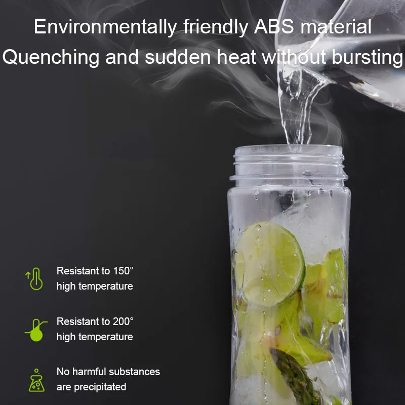 Kitchen Portable Electric Blender Mixer For Making Fruit Vegetables Juice Manual Juicer Smoothies Milkshake | Дом и сад