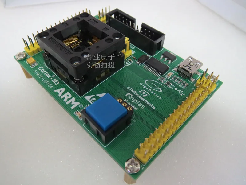 Адаптер для горения сиденья Opentop GD32F103 GD32F STM32 LQFP64 ENPLAS IC тестовый разъем стенд в