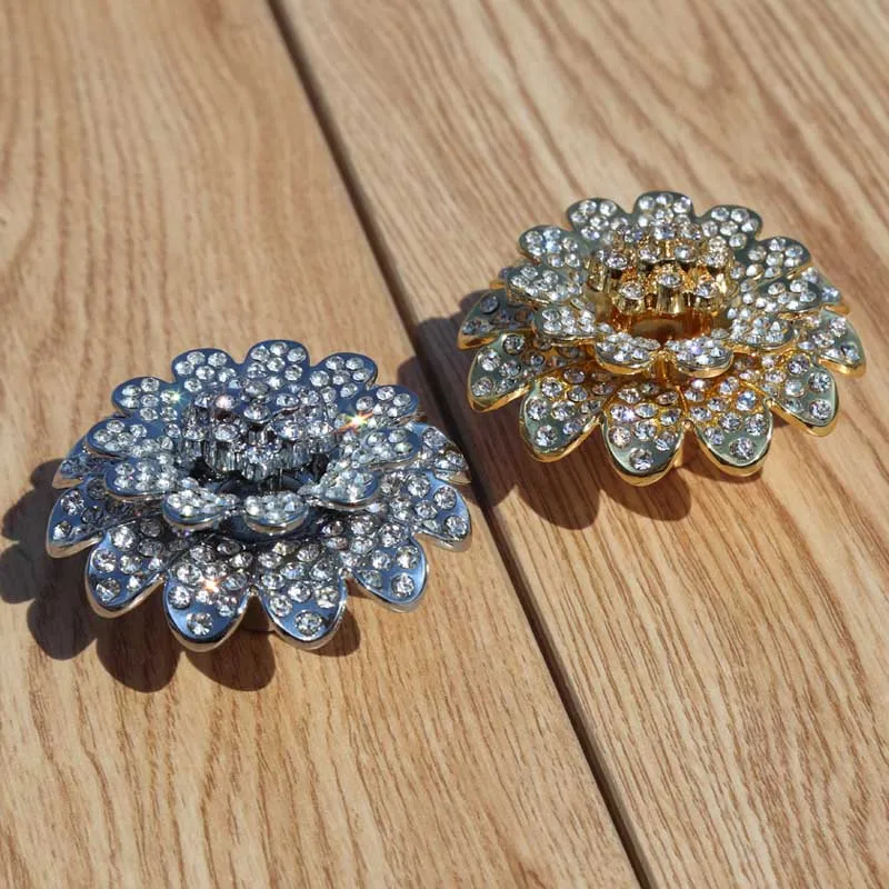 Креативные модные высококачественные ручки для украшения интерьера золотистые