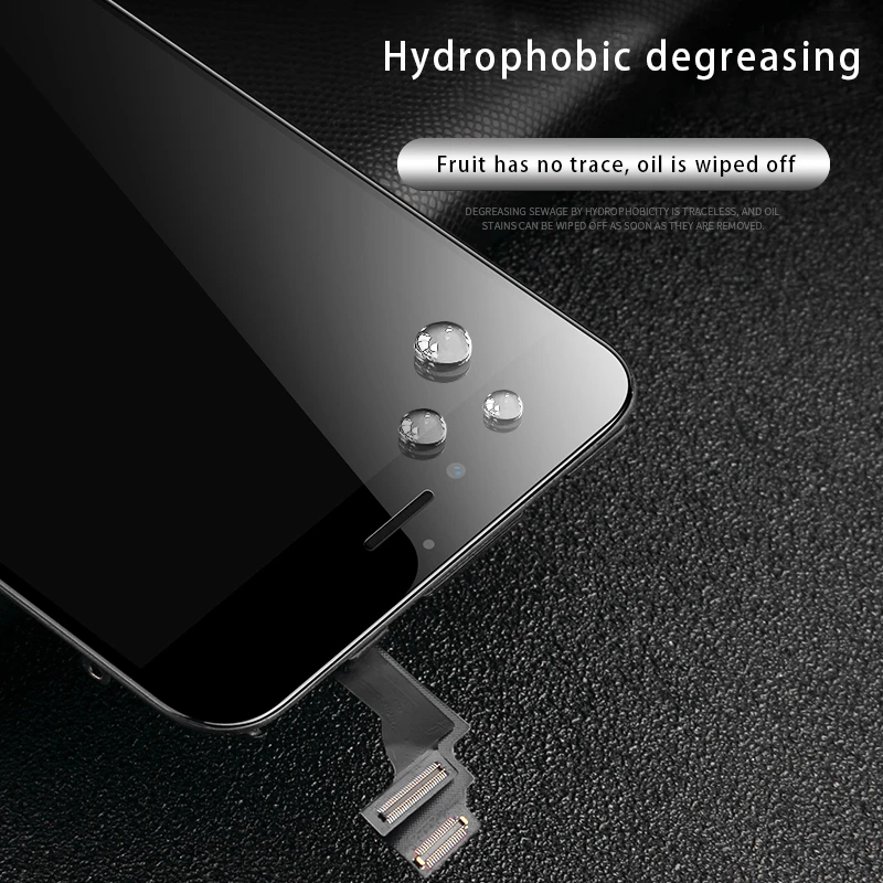Роскошный ЖК-дисплей для iPhone 6S 6 7, 3D сенсорный экран для iPhone 5S 5, модуль для мобильного телефона, дигитайзер в сборе, без битых пикселей+ Инструменты