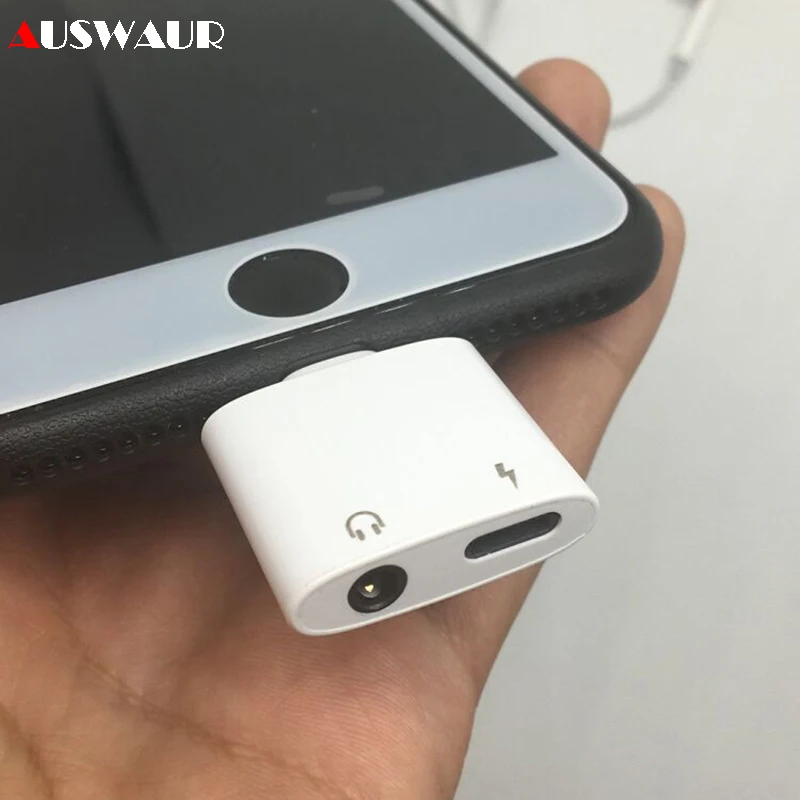 3 5 мм AUX аудио зарядный адаптер для iPhone 7 8 Plus X XR XS MAX наушники новейший