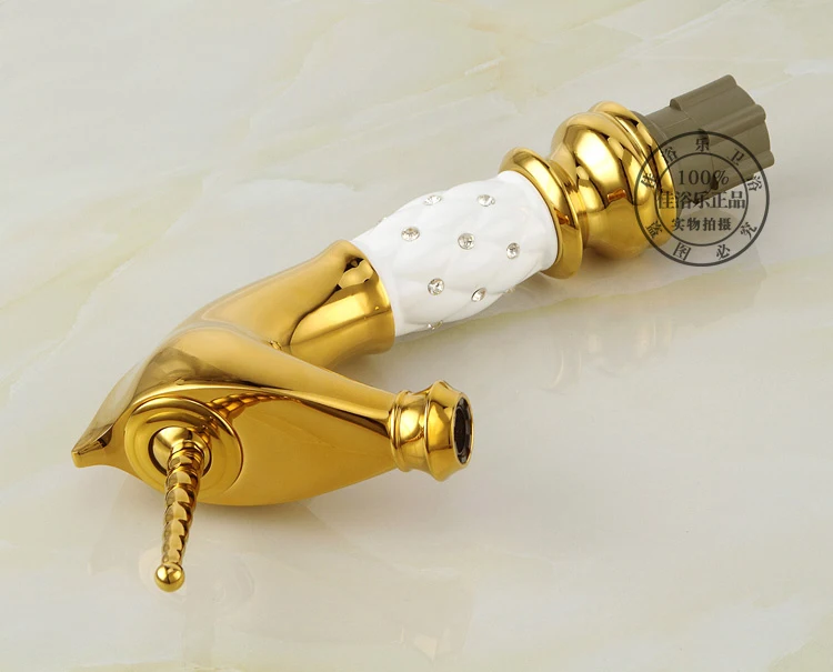 Free Shipping New Horse Head Style Bathroom Basin Faucet Kitchen Ceramic Diamond Sink Tap Single Handle Mixer M-93 | Обустройство