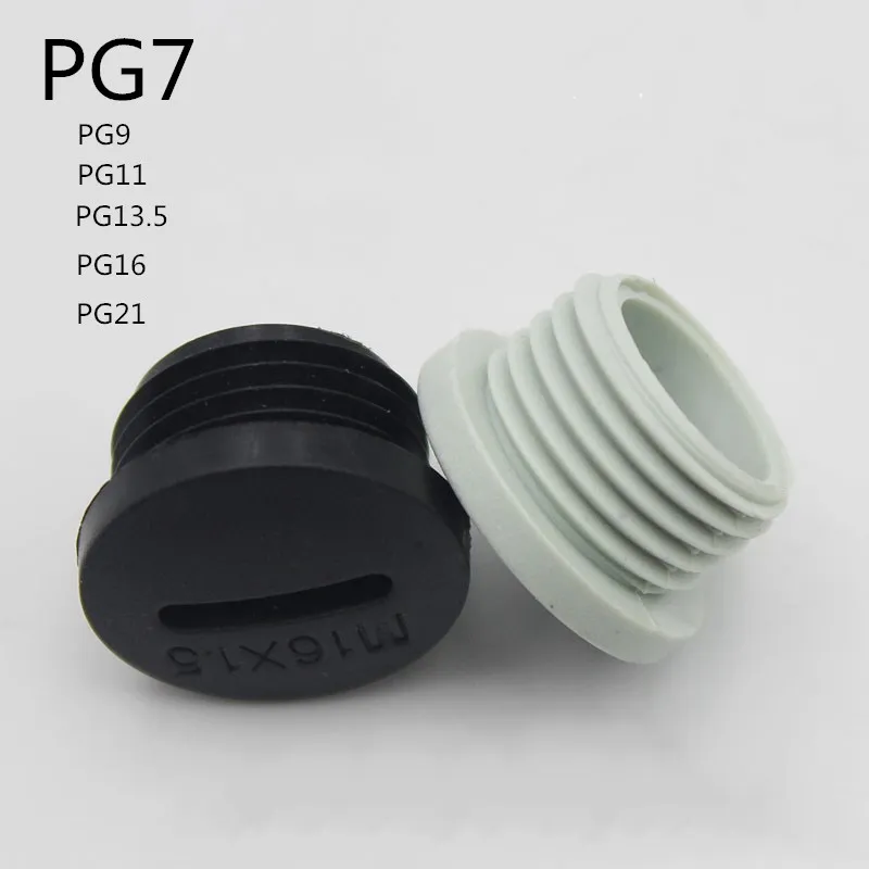 10 шт. кабельная втулка PG7 M12 нейлоновая Водонепроницаемая заглушка|plug|plug waterproofplug