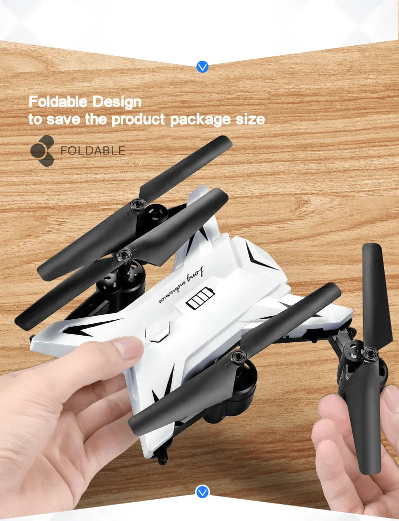 KY601s Дроны с камерой HD 1080 P складной Квадрокоптер WiFi FPV живой Вертолет Hover Dron Com камера 20 минут Летающий гоночный Дрон