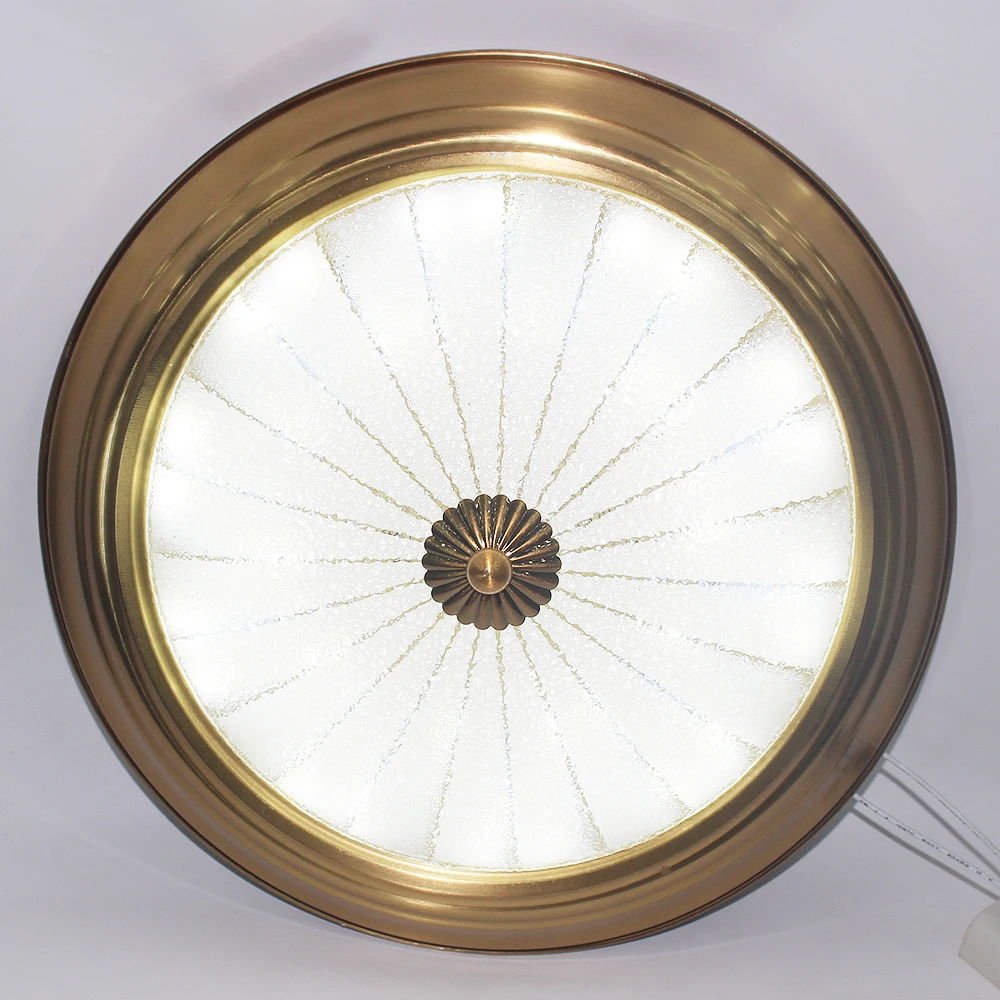 Позолоченная потолочная лампа с антикоррозийным покрытием 220 В|Потолочные лампы|