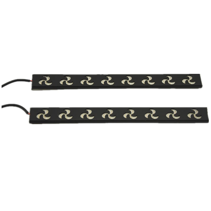 2x12V 20 5 см Водонепроницаемый Автомобильный светодиодный COB DRL Вождения освещают