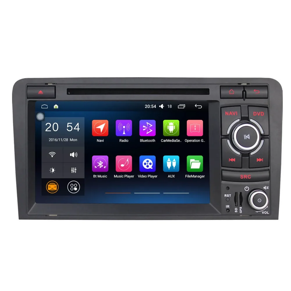 7 &quot8 Core Android 8 0 радио автомобиль AUDI A3 P с симфония стерео Оперативная память 4 ГБ car
