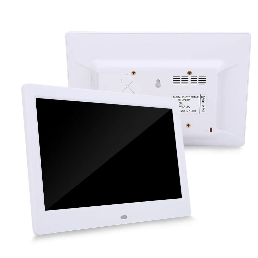 Цифровая фоторамка 10 дюймовая HD рамка цифровая 1024*600 будильник MP3 MP4