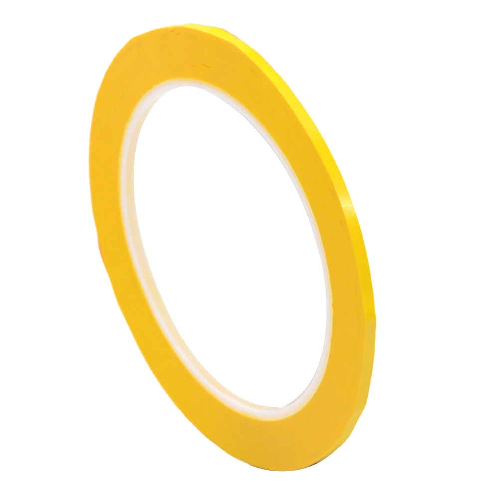 Yellow 1 шт. 2 мм 3 мм Длина 66 м 5S Настольный позиционирование ленточная маркировка лента для белой доски Цветовая маркировка предупреждение Рисование линии сетки - Цвет: Yellow