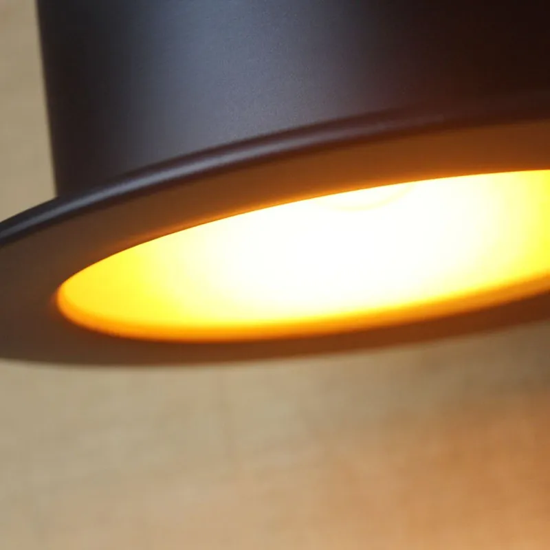 

Contracted Contemporary Creative New Popular Hat Chimney Pendant Lamp Clothing Store Bar Decoration Light D225MM Free Shipping