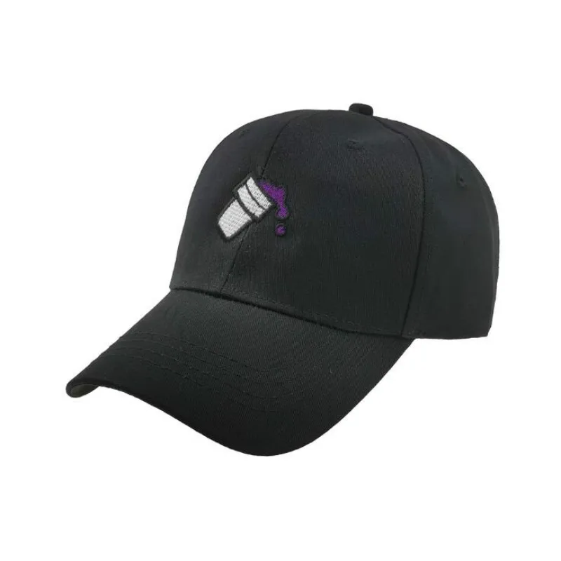 Стакан с кока-колой бейсболка для женщин хлопок фиолетовый питьевой Snapback хип хоп кепка футболка с дельфином Kpop мужская шляпа мороженое папа шляпа Прямая поставка