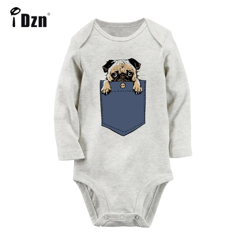 Винтажный комбинезон для новорожденных в стиле ретро с изображением милой