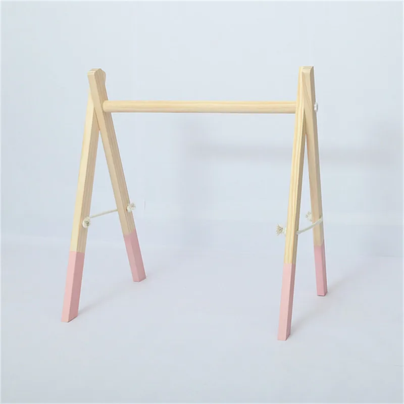 

Nordic Baby Room Decor Play Gym Toy Wooden Nursery Sensory Toy Gift Infant Room Clothes Rack Accessories Photography Props Gifts