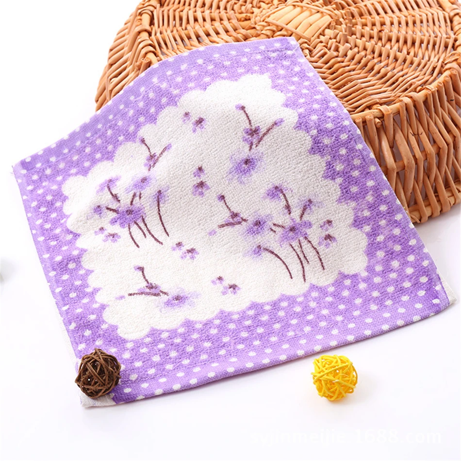 Child Face Towel Washcloth Baby Towel Newborn Muslin Baby Cotton Handkerchiefs Gauze Cloth Squares New Born Towel for Baby Wipes