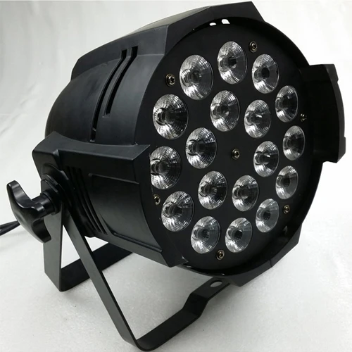 8 Ламп + 1 Кейс 18*15 Вт 5-В-1 RGBWA LED Par 64 алюминиевый Банок Свет 18x15 DMX Led Освещение Сцены