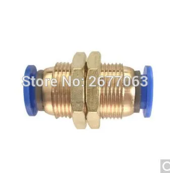 

PM8 Quick Joint Connecting Pneumatic Air Tubing Fittings 8mm-8mm Bulkhead Straight Union