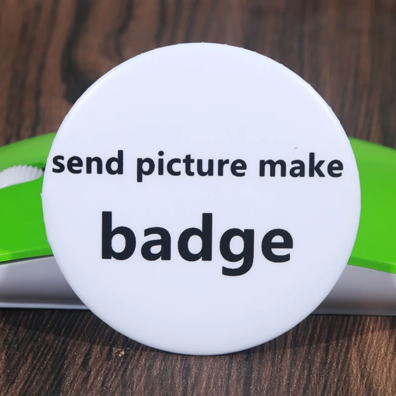 

FFFPIN 1 Piece 5.8cm Brooch Customize Badge Custom Made Pin Send Your Picture