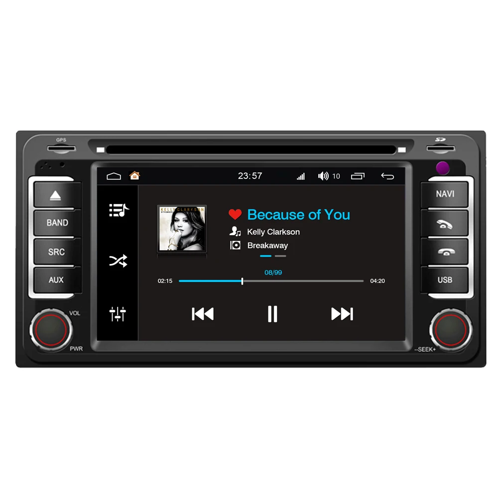 Для Toyota PRADO VIOS Scion HILUX TERIOS Android 8 0 Авторадио Bluetooth Автомобильный мультимедийный