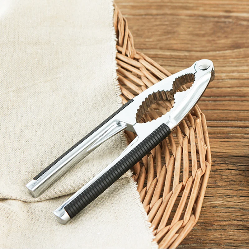 Nutcracker Zinc Alloy Kitchen Tools Practical Supplies Nuts Clip Walnut Cracker Multifunction Accessories Gadget | Дом и сад